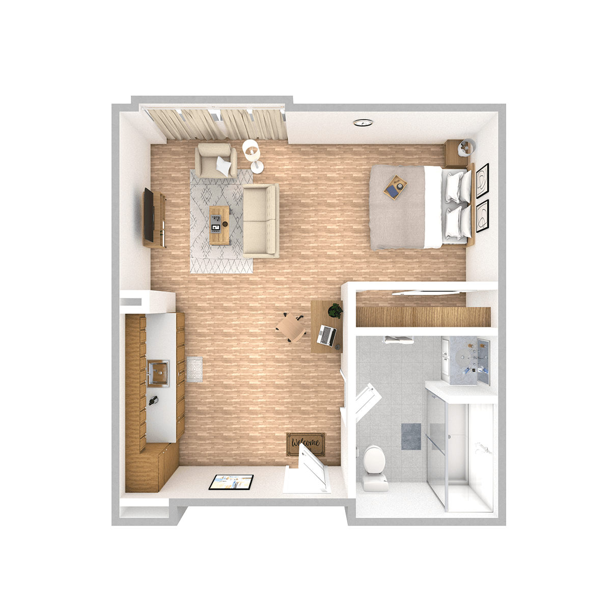 Coral floor plan